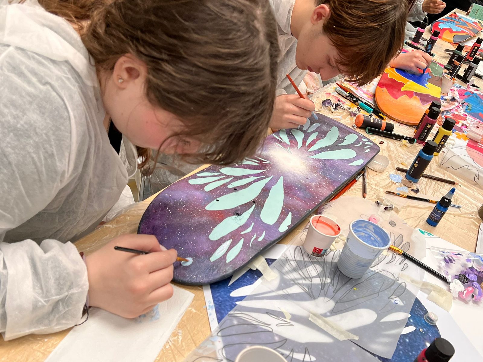 Workshop skateboard art — Istituto Kandinsky, Milano