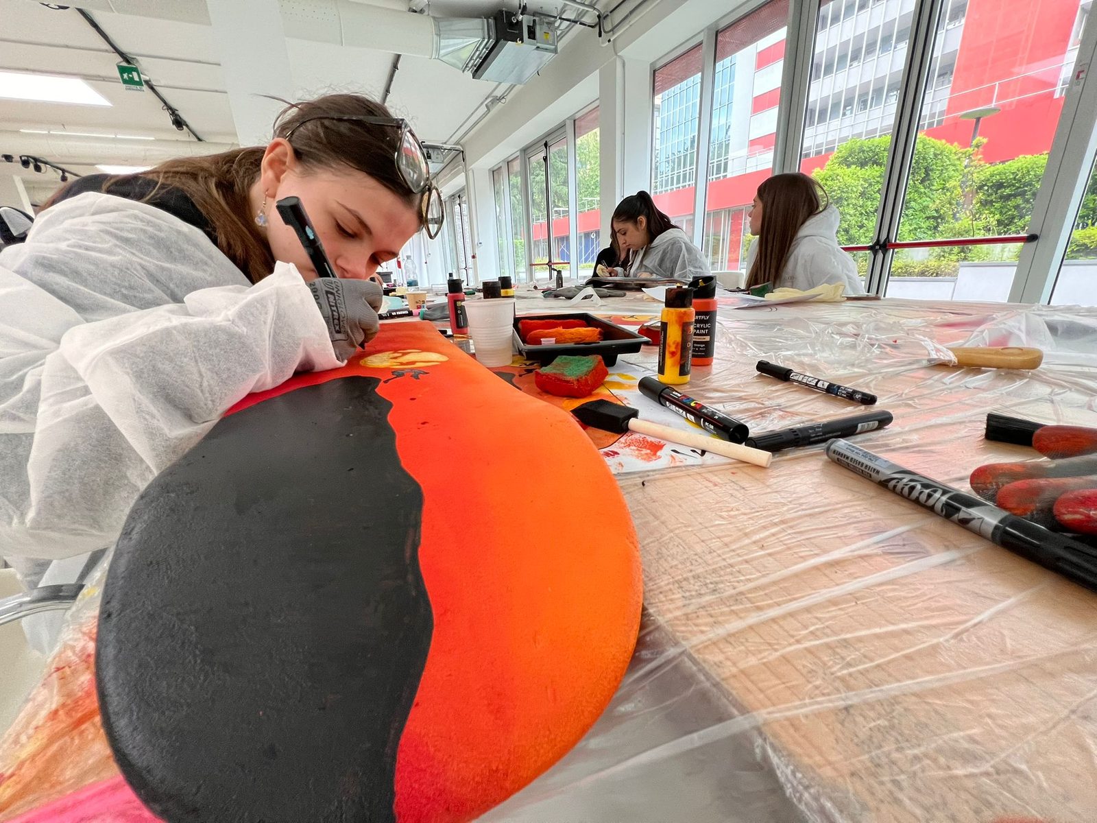Workshop skateboard art — Istituto Kandinsky, Milano