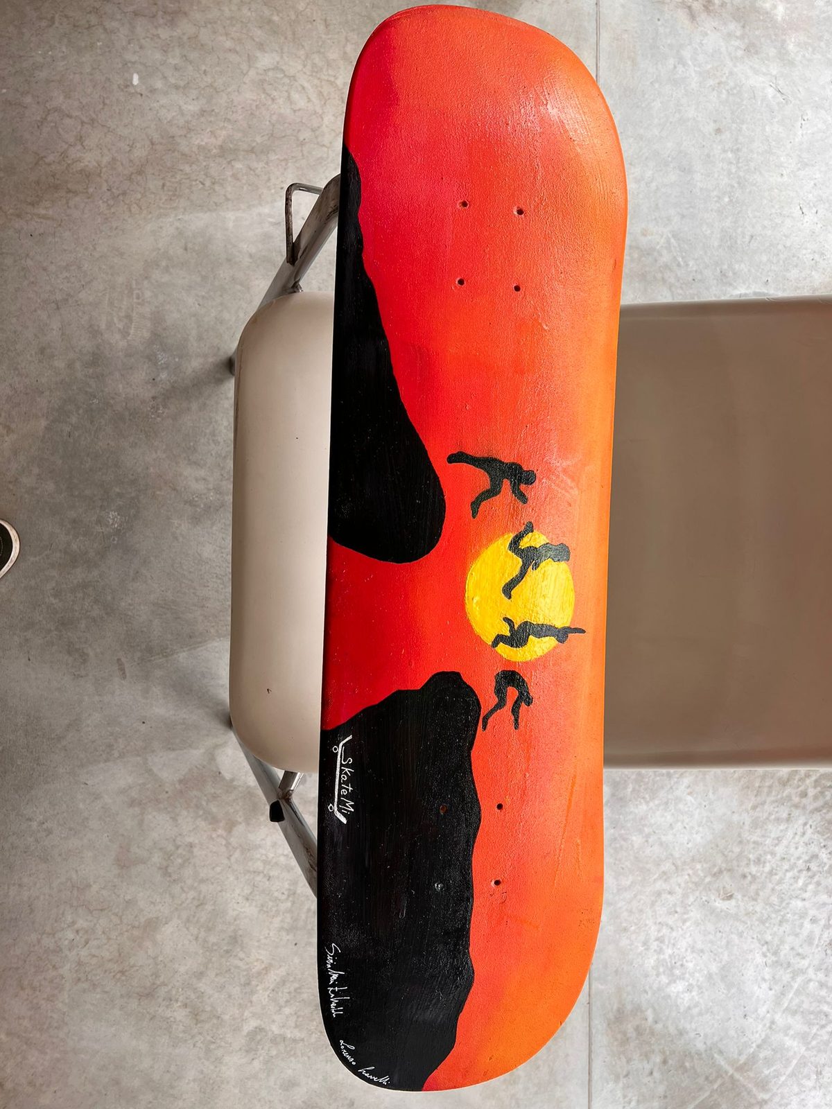 Workshop skateboard art — Istituto Kandinsky, Milano