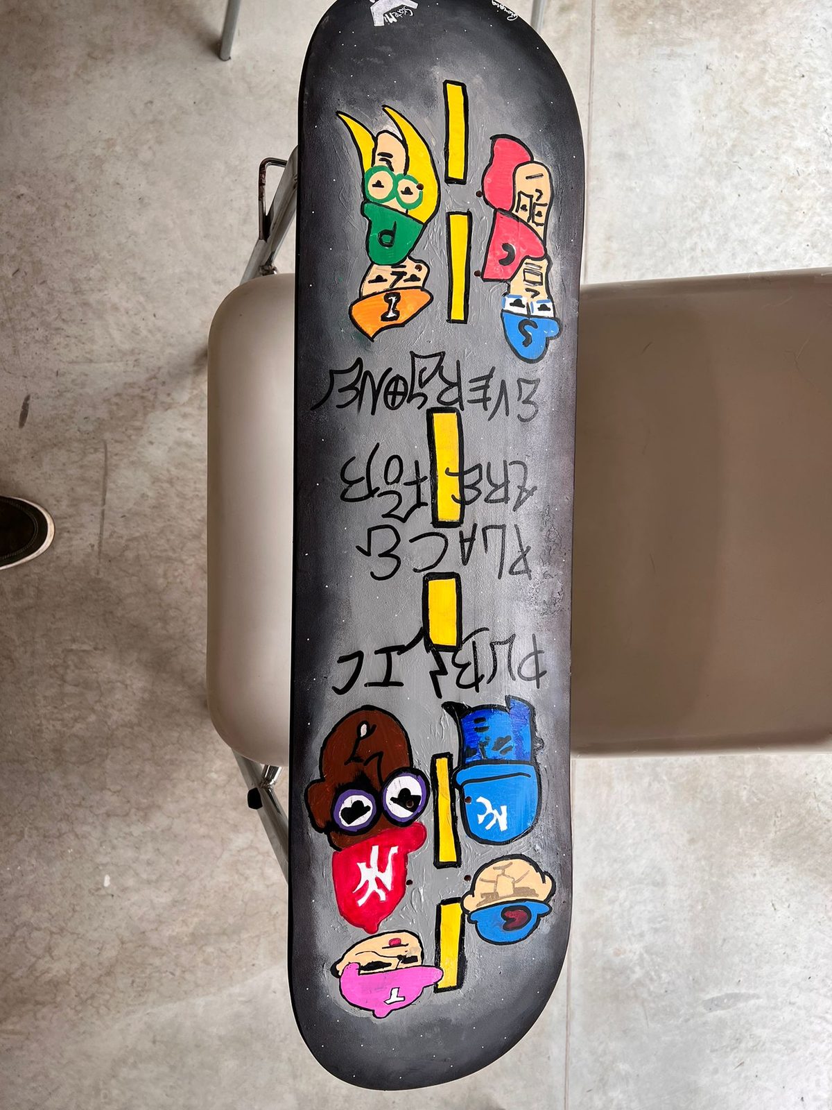 Workshop skateboard art — Istituto Kandinsky, Milano