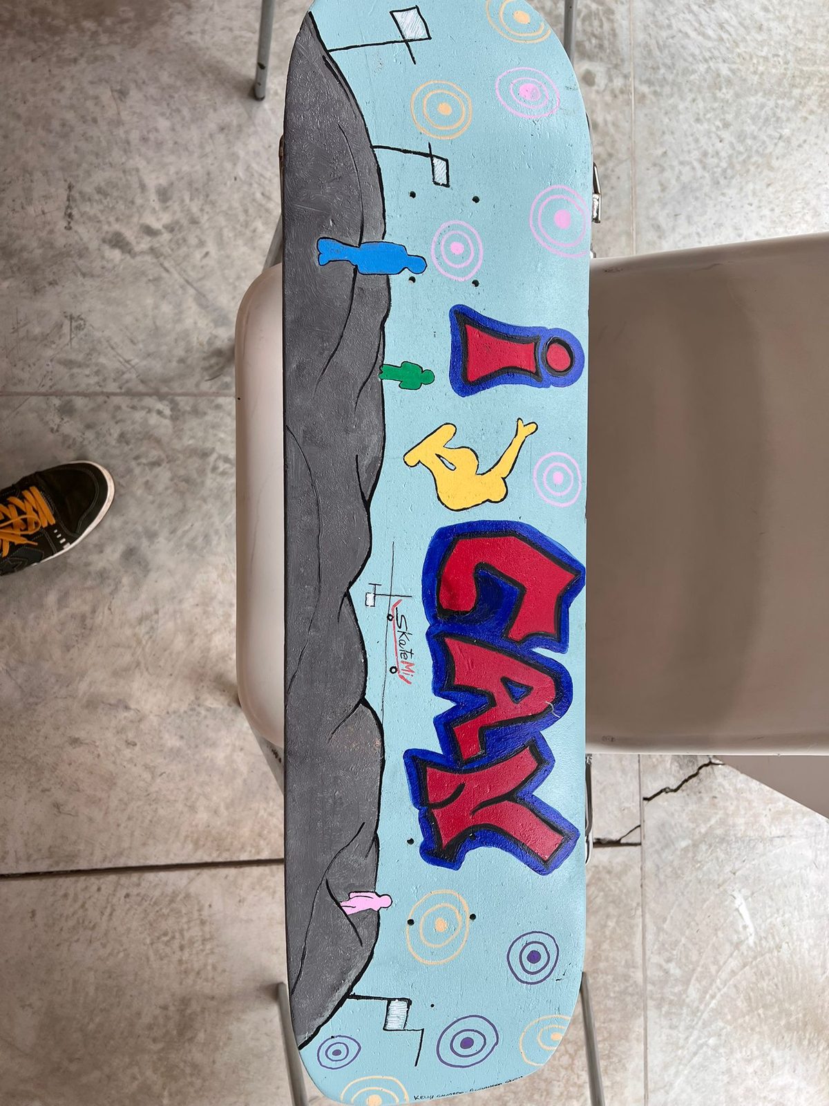 Workshop skateboard art — Istituto Kandinsky, Milano