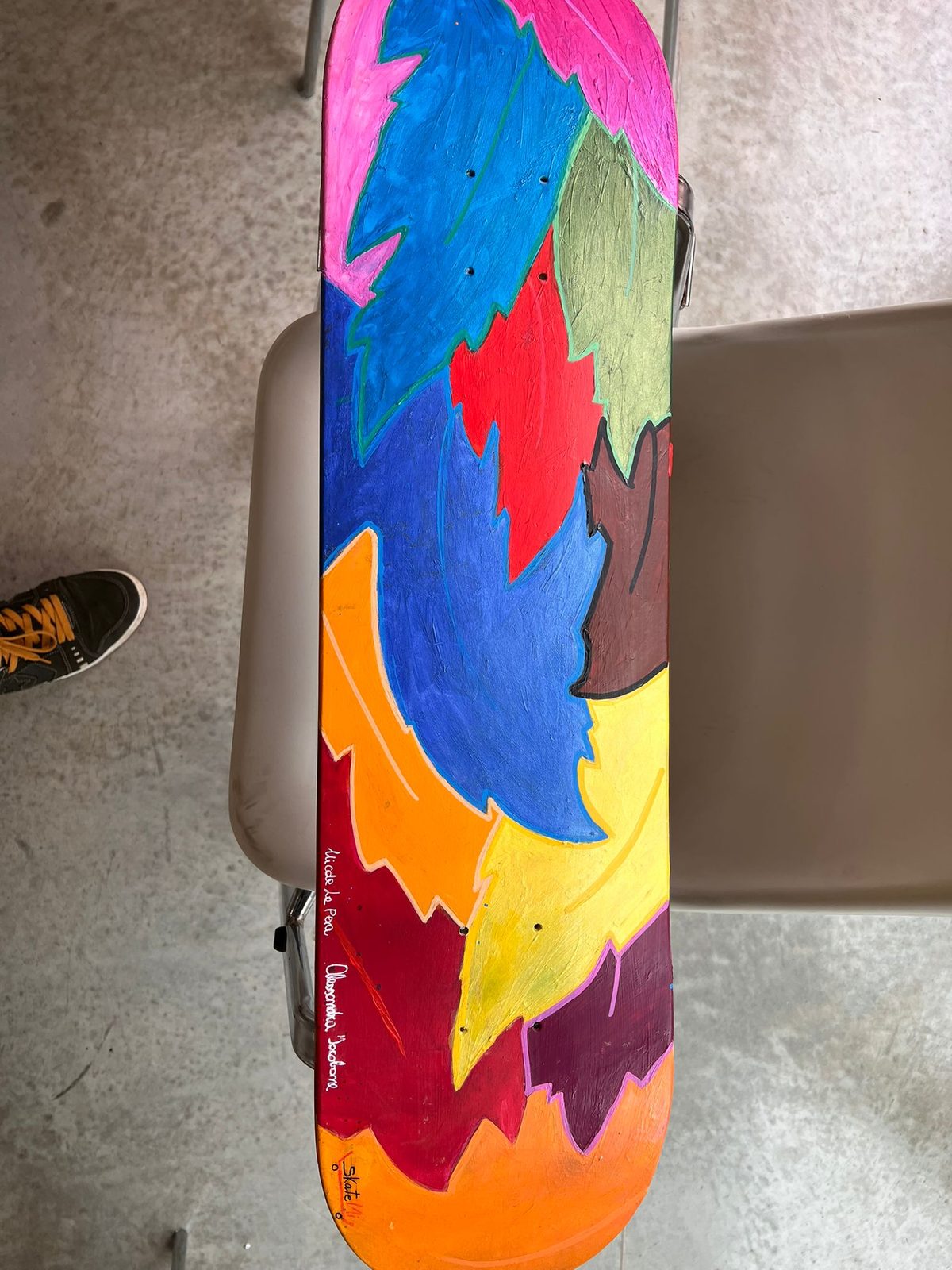 Workshop skateboard art — Istituto Kandinsky, Milano