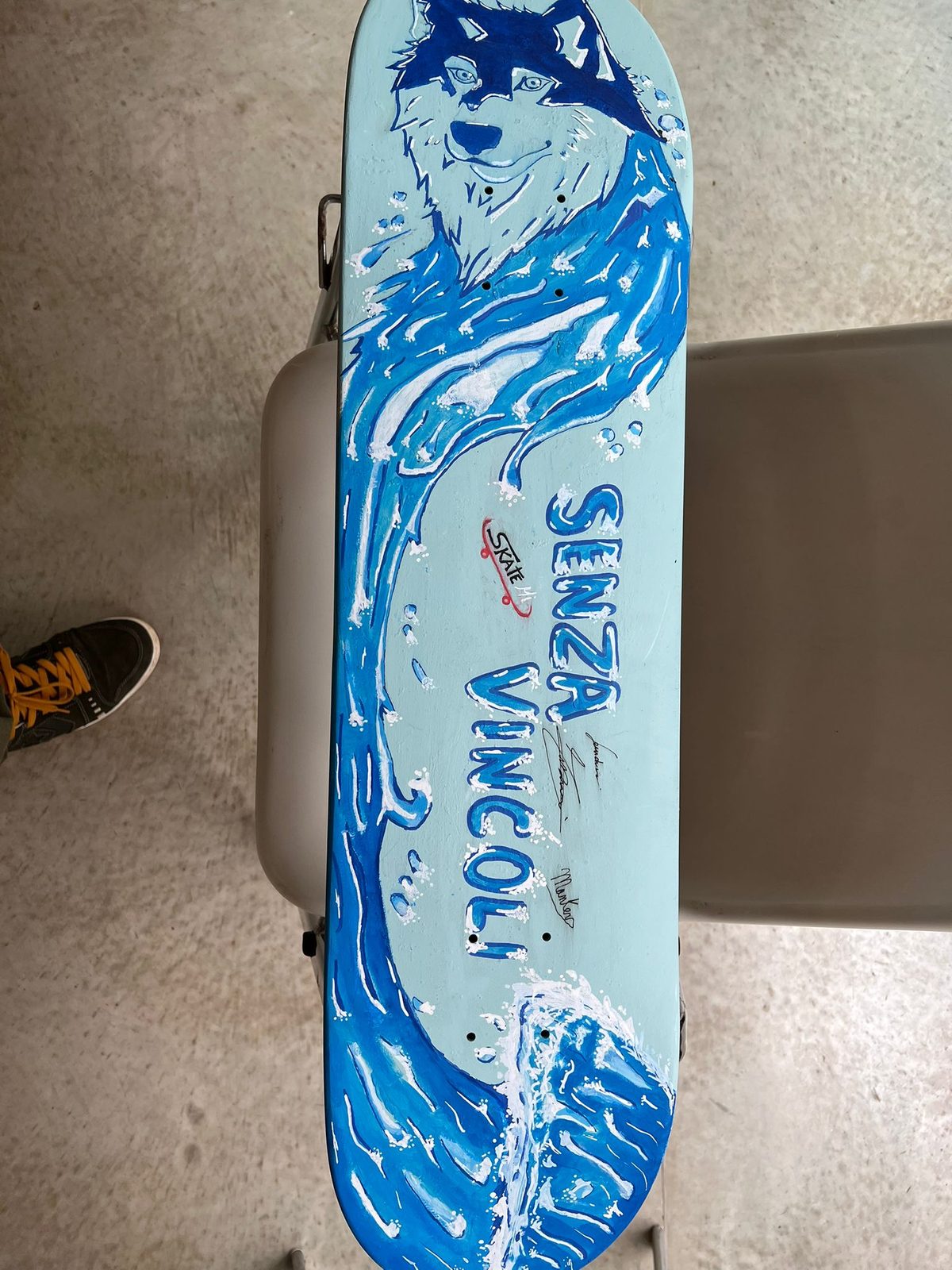 Workshop skateboard art — Istituto Kandinsky, Milano