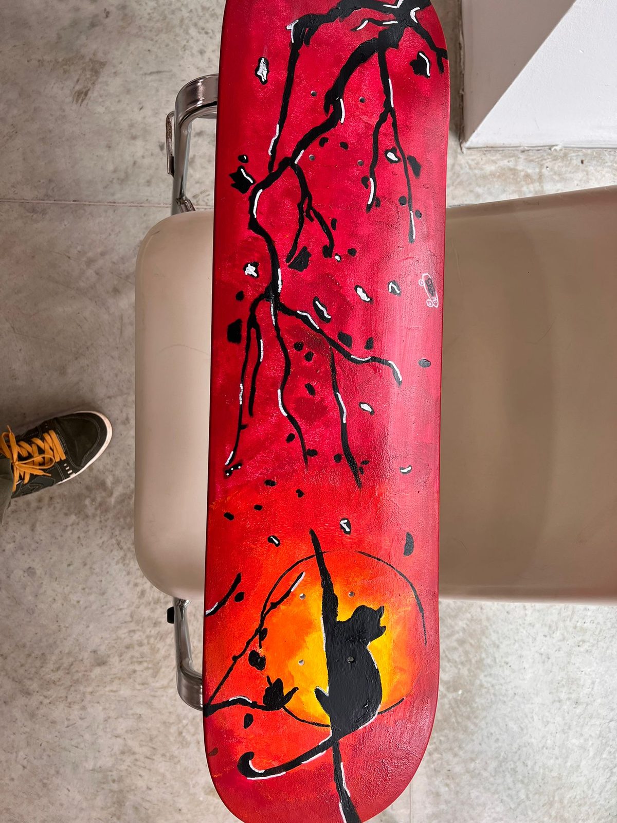 Workshop skateboard art — Istituto Kandinsky, Milano