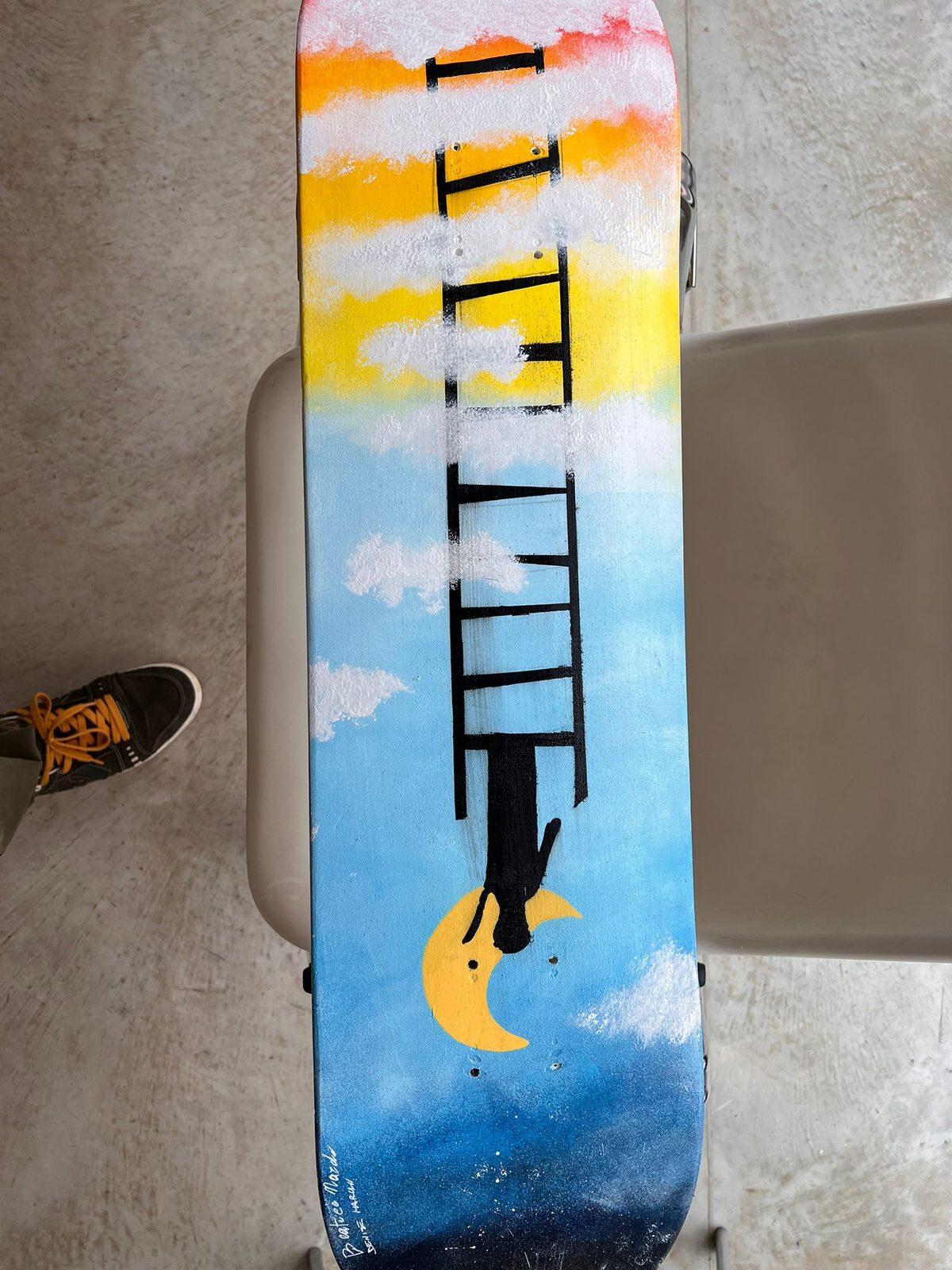 Workshop skateboard art — Istituto Kandinsky, Milano